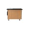 National Public Seating Mobile Science Cart with Shelving and Sink MSC01S - alternate 10